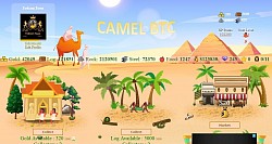 Crypto Journey - Workers gathering Gold and Logs