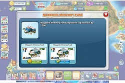 I started construction of Monetary Fund. Foundation Population Cap : 1,500
