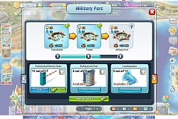 The Miltary Fort @ development stage. Frame Population increase by 6,175