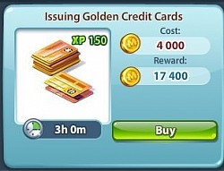 Contract - Issuing Golden Credit Cards