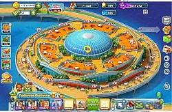 Eco Resort Foundation Layout. Population Cap :  10,000