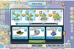 Green Wing (Stage 2 )- Materials :-  * Turf, * Ventilation System, * Plate Compactor. Total Cost : 30 Megabucks. Population Cap increase by 7,700