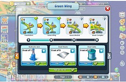 Green Wing (Stage 2 )- Materials :-  * Hydraulic Jack, * Steel Sheets, * Steel Cable. Total Cost : 30 Megabucks. Population Cap increase by 7,700